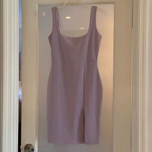 Lavender mini dress